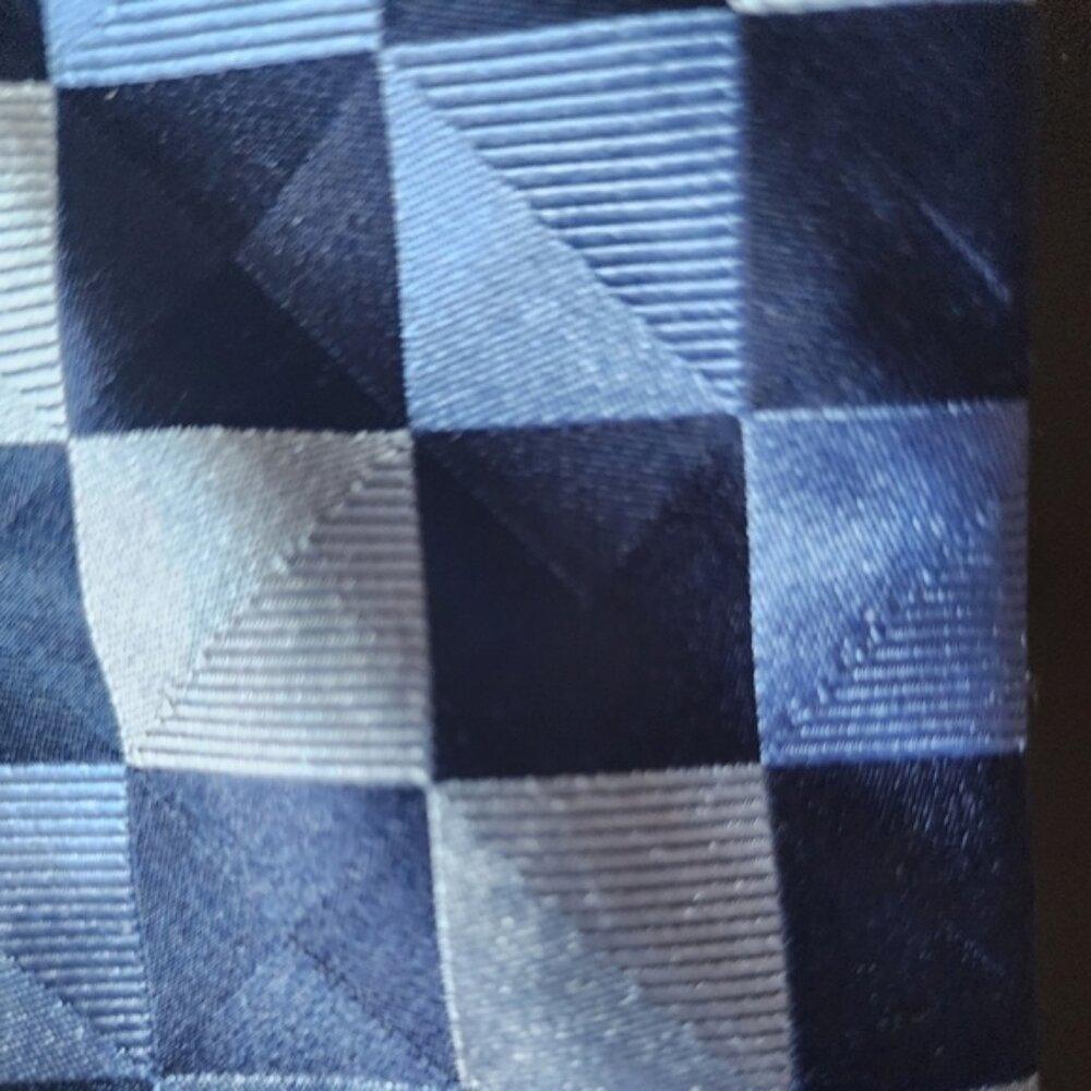 Michael kors checkered blue ties
